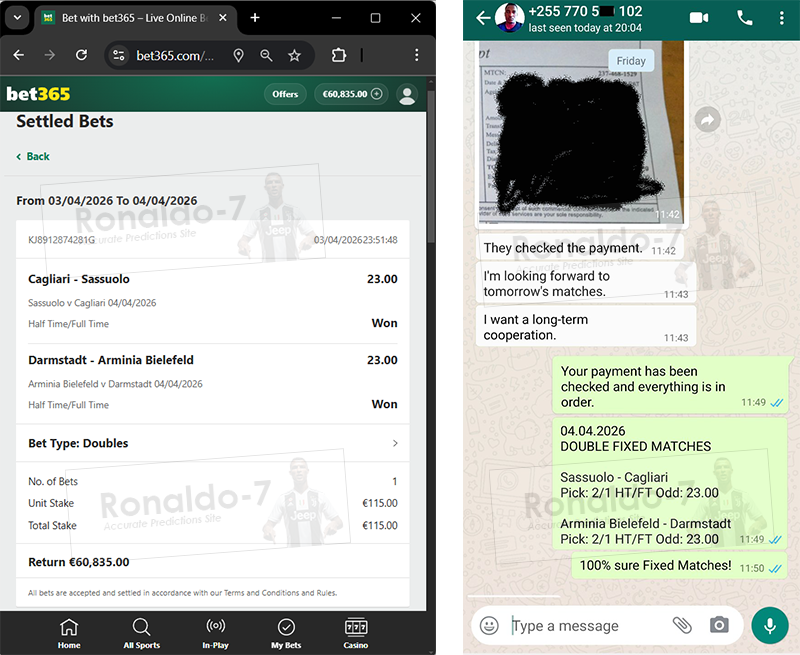 Ronaldo Fixed Matches Ronaldo Fixed Matches